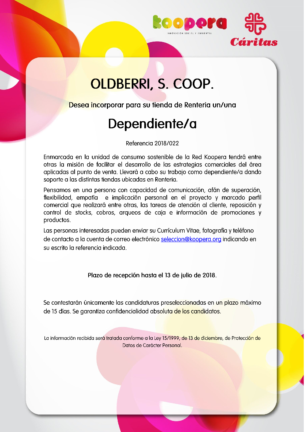 Ofertas empleo